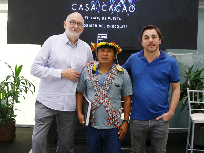 Jordi Roca e Ignacio Medina presentaron el libro CASA CACAO
