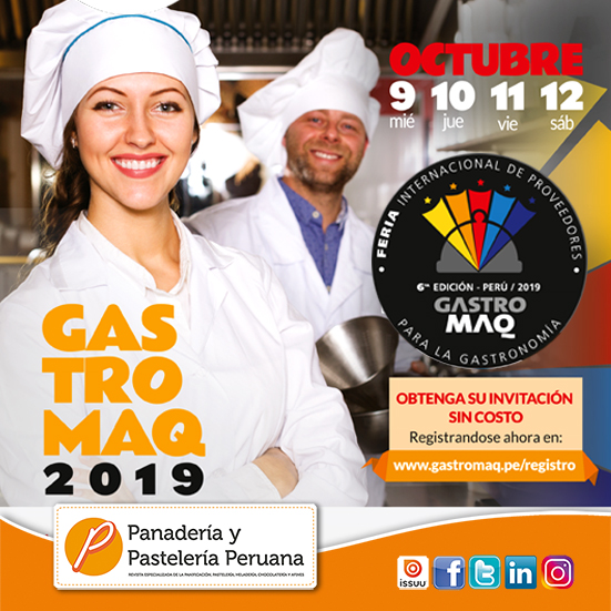 Si necesitas implementar o potenciar tu negocio, Gastromaq 2019 te espera