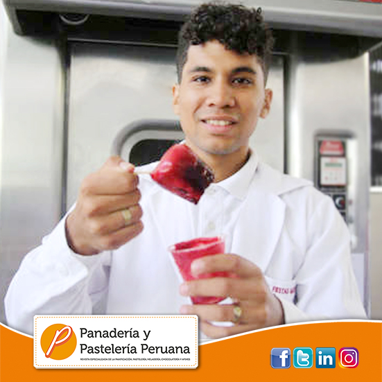 Joven ancashino creÃ³ un helado para combatir la anemia