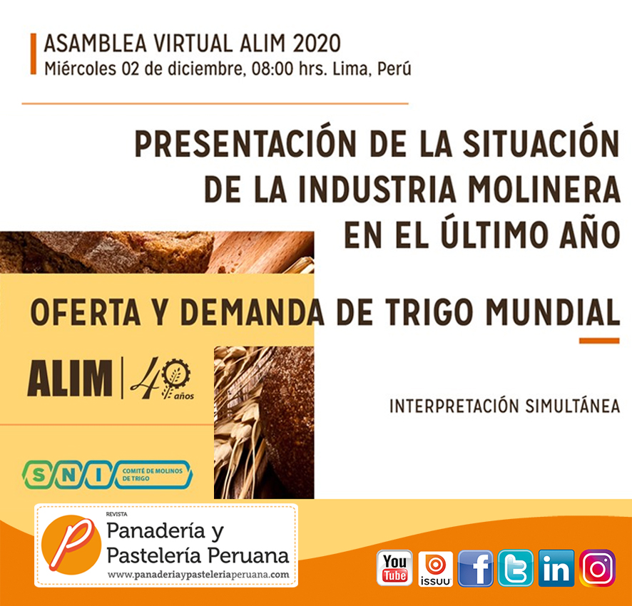 Asamblea Virtual de la AsociaciÃ³n Latinoamericana de Industriales Molineros ALIM