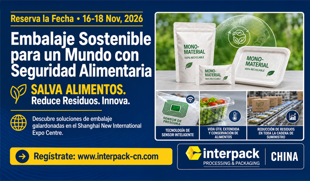 Innovación en Embalaje Contra el Desperdicio de Alimentos en interpack China 2026